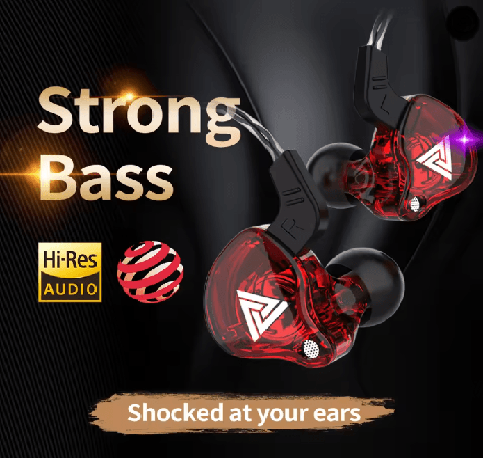 BassCore AK6 Wired In Ear Earphones 1
