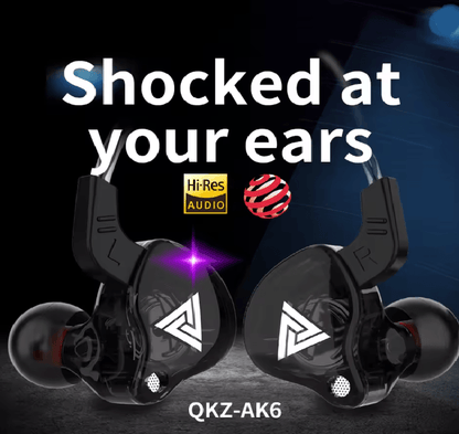 BassCore AK6 Wired In Ear Earphones 2