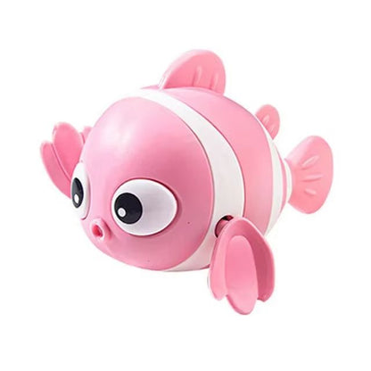 SplashBuddy WindUp Floating Animal Bath Toy  Cute Swimming Fish  Friends For Toddlers 6