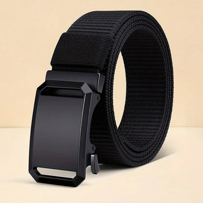 New Automatic Buckle Belt Canvas Tactical Military Work Wear