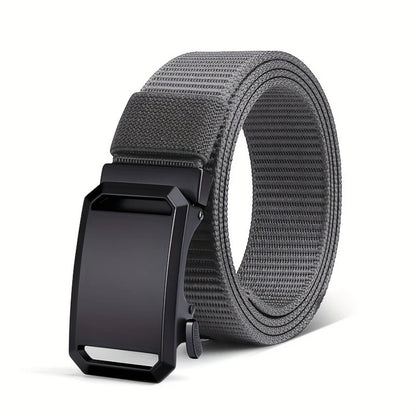 New Automatic Buckle Belt Canvas Tactical Military Work Wear