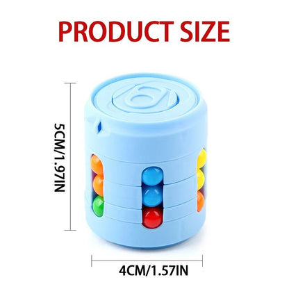 Magic Colorful Beans Fidget Spinner, Stress Relief Decompression Tool for Children and Adults