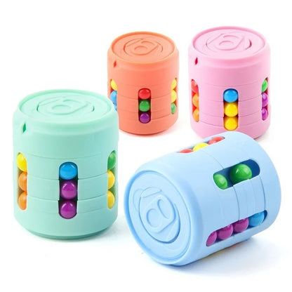 Magic Colorful Beans Fidget Spinner Stress Relief Decompression Tool For Children And Adults 2