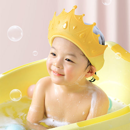 Silicone Shampoo Hat for Kids, Waterproof Baby Eye and Ear Protection, Shower Shampoo Hat for Children
