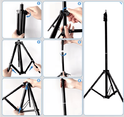 BrightBeam LED Selfie Ring Light 3
