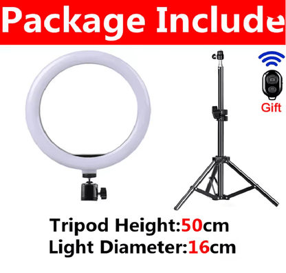 BrightBeam LED Selfie Ring Light 5