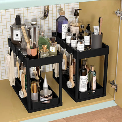 Double Tier Sink Storage Rack 2