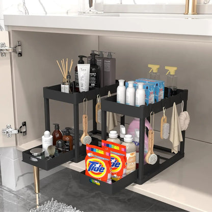 Double Tier Sink Storage Rack 3