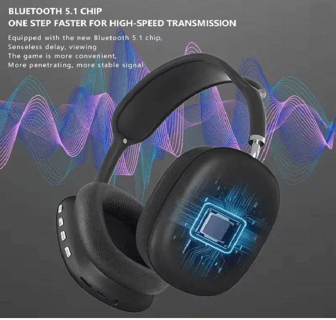 AirPulse P9 Wireless Bluetooth Headset 1