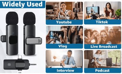ClearWave 4 In 1 Wireless Lavalier Microphone 4