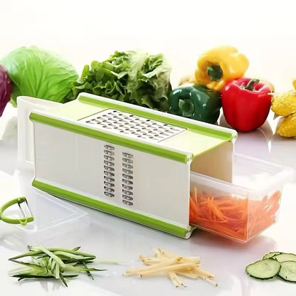 Multifunctional Vegetable Chopper And Slicer With Container 1