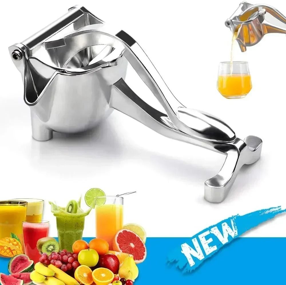 Portable Manual Juice Squeezer Aluminum Alloy Hand Pressure Juicer 3