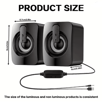 ClearTone USB Desktop Computer Speakers 3