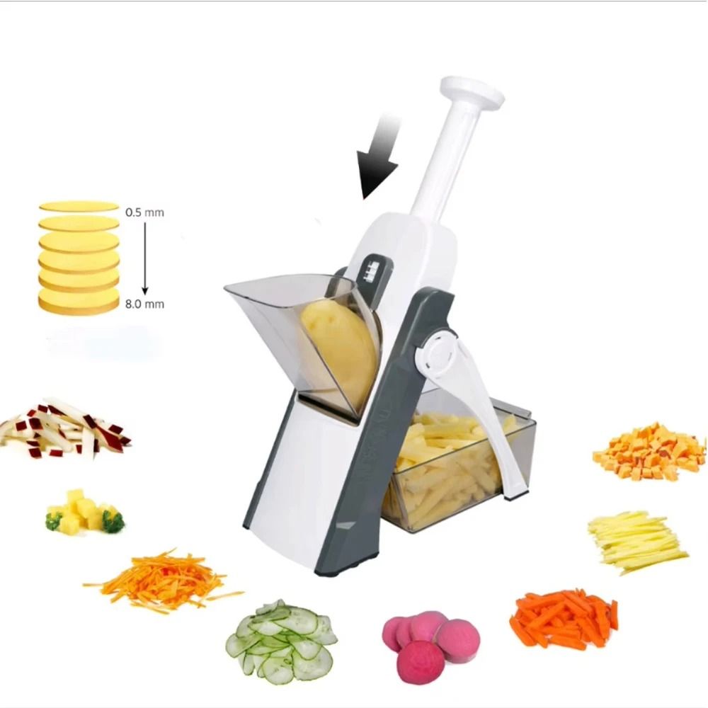 Vegetable Slicer Adjustable Kitchen Tool for Fast Meal Prep