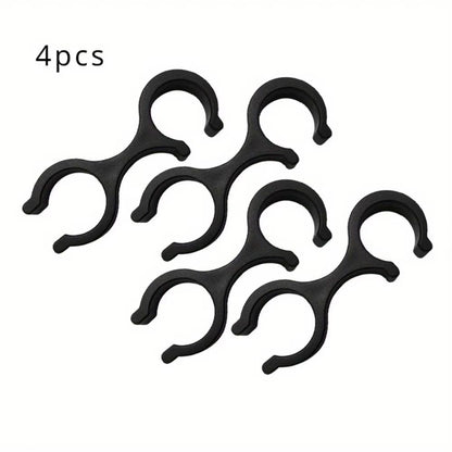 TrailLink 8Shape Double Hiking Pole Connectors Clip ABS  Outdoor Walking Stick Mount Accessory 3