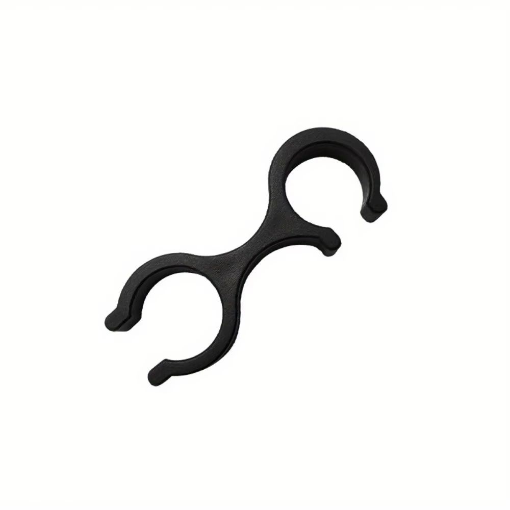 TrailLink 8Shape Double Hiking Pole Connectors Clip ABS  Outdoor Walking Stick Mount Accessory 6