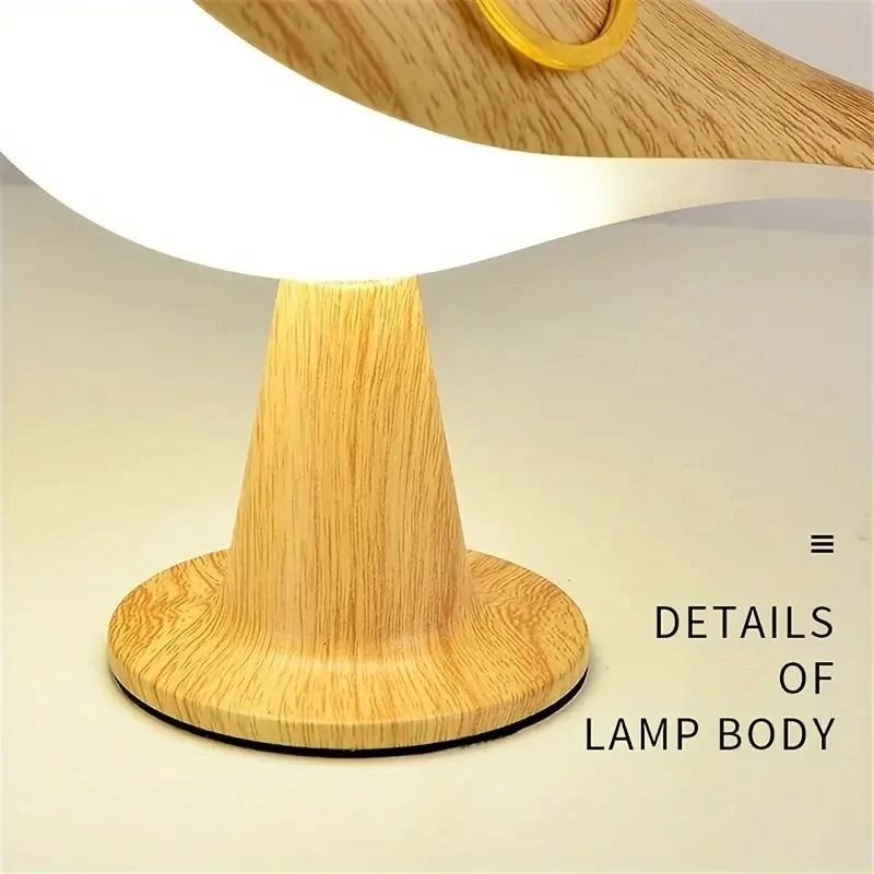 Modern Magpie LED Bird Night Light Touch Control Bedside Lamp 3