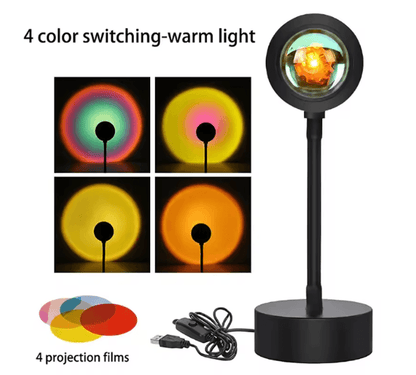 SunGlow 360 LED Sunset Projection Lamp 5