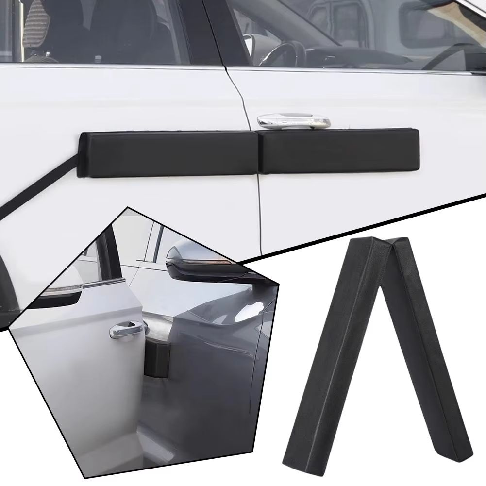 Magnetic Folding Car Door Edge Protectors  Set Of 4 AntiScratch Strips 1