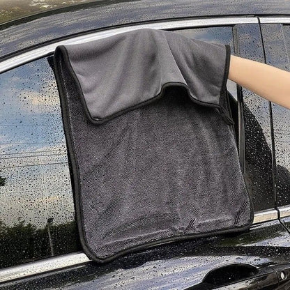 1pc Extra Large Car Towel 24x35 Inches  Super Absorbent NoShed StreakFree Fast Drying For Auto Deta