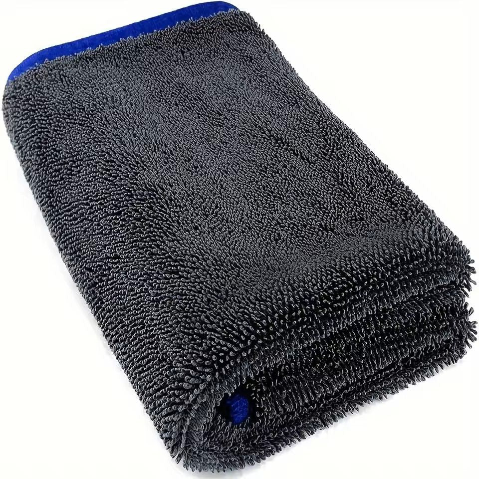 1pc Extra Large Car Towel 24x35 Inches  Super Absorbent NoShed StreakFree Fast Drying For Auto Deta