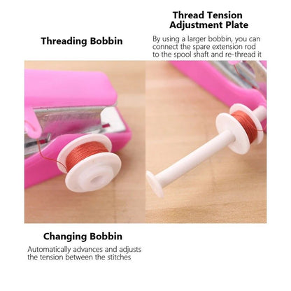 TravellerStitch Portable Mini Sewing Machine  Your Ultracompact Home  Travel Sewing Companion 2