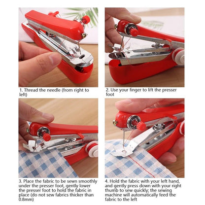 TravellerStitch Portable Mini Sewing Machine  Your Ultracompact Home  Travel Sewing Companion 4