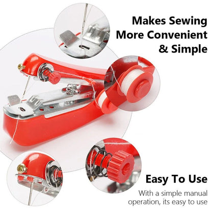TravellerStitch Portable Mini Sewing Machine  Your Ultracompact Home  Travel Sewing Companion 5