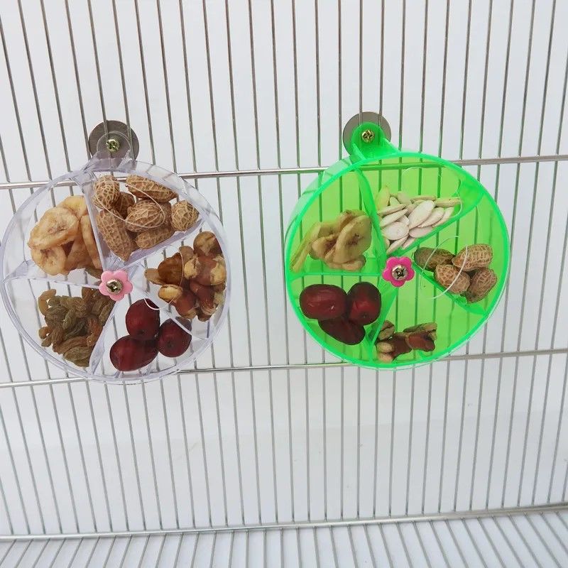 Ultimate Foraging Wheel Bird Toy  Rotate  Feed Parrot Activity Kit 1
