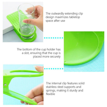 DeskEdge ClipOn Mug  Drink Can Holder Desk Organizer For Home  Office 4
