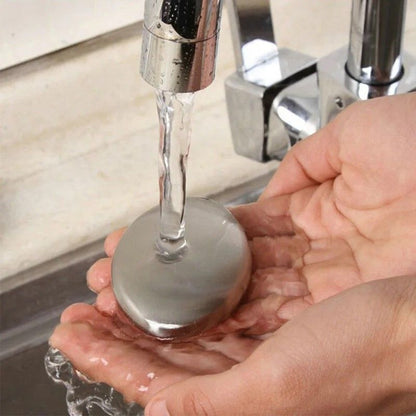FreshHand Stainless Steel Deodorizing Soap Bar  Ultimate Kitchen Odor Remover Bar 3