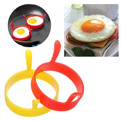Breakfast Bliss Silicone Egg  Pancake Ring Set  3Piece FoodGrade Mold Kit For Perfectly Shaped Eggs 2