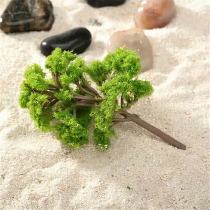 Model Trees Ornaments Plastic Diorama Scenery Home Room Decoration 1