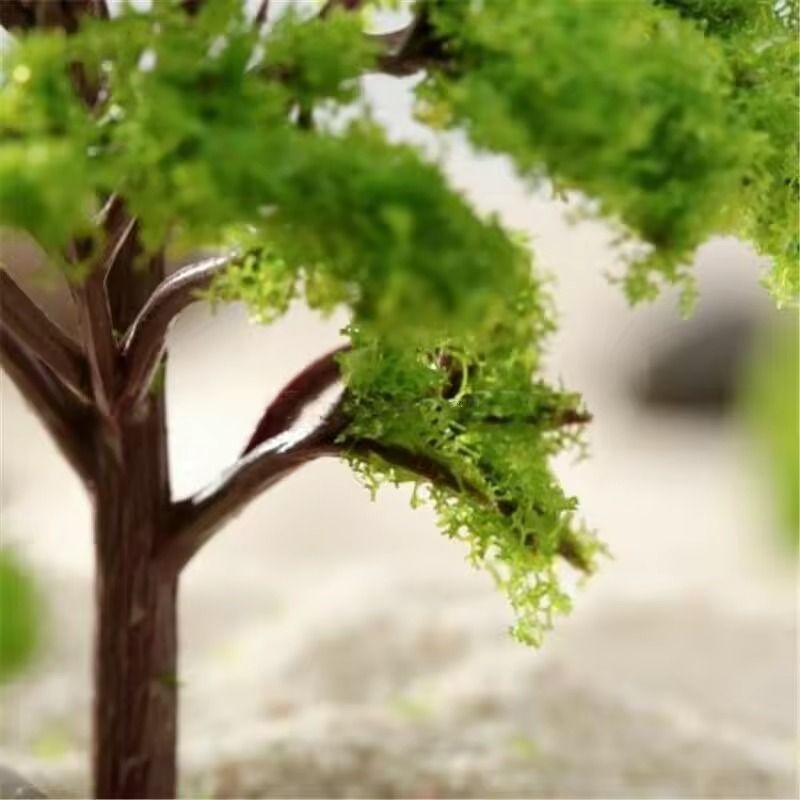 Model Trees Ornaments Plastic Diorama Scenery Home Room Decoration 2