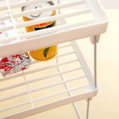 EveryDay FoldUp Organizer Shelf  SpaceSaving Kitchen  Bathroom Storage Rack 2
