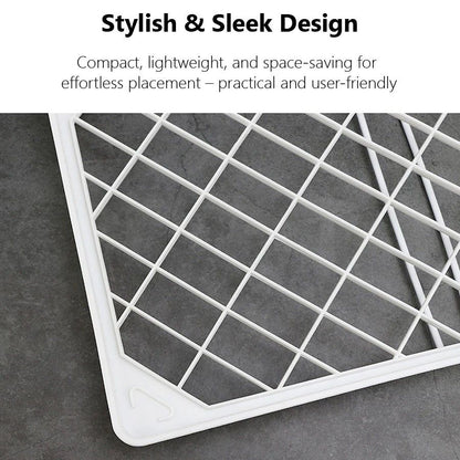 EveryDay FoldUp Organizer Shelf  SpaceSaving Kitchen  Bathroom Storage Rack 4