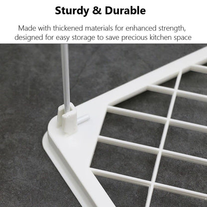 EveryDay FoldUp Organizer Shelf  SpaceSaving Kitchen  Bathroom Storage Rack 5