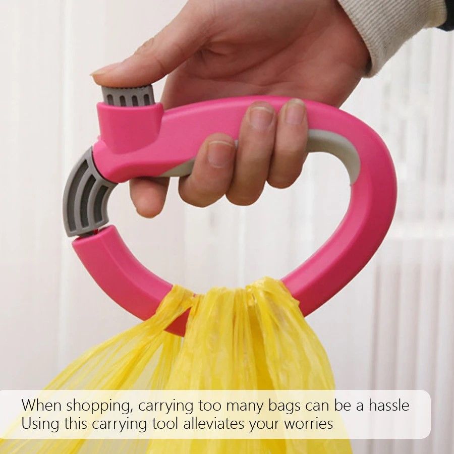 EasyCarry Grocery Bag Carrier Handle – Premium Shopping Bag Handle Grip for Effortless Carrying