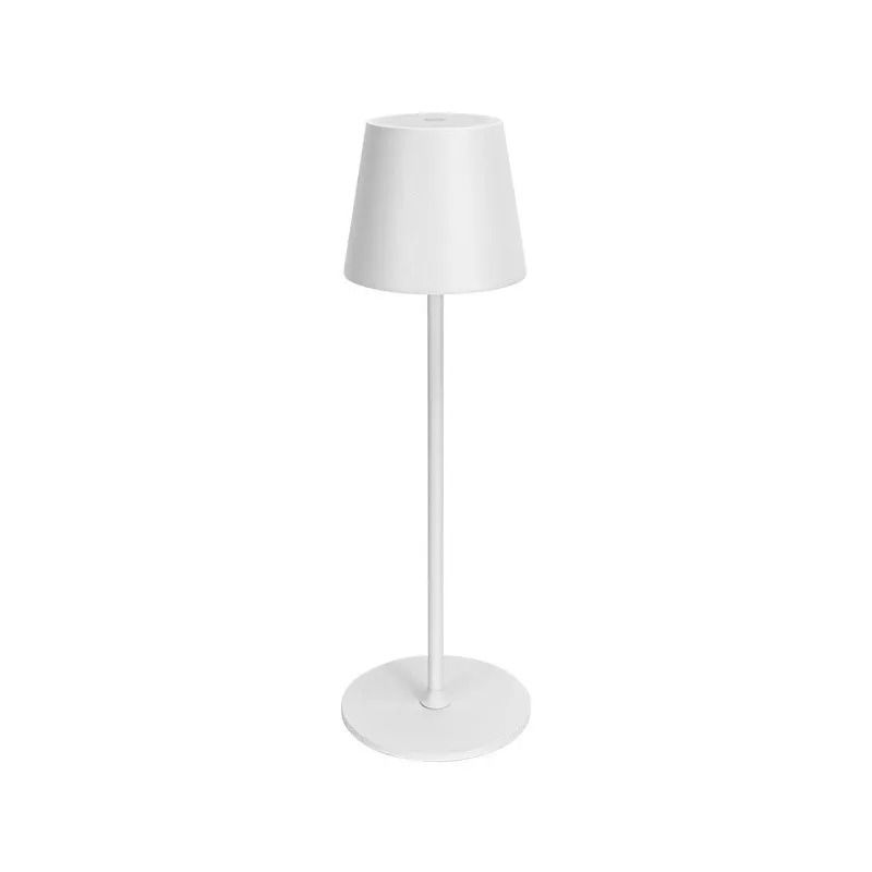 Retro LED Desk Lamp  Touch Control ThreeColor Dimmable USB Rechargeable 7