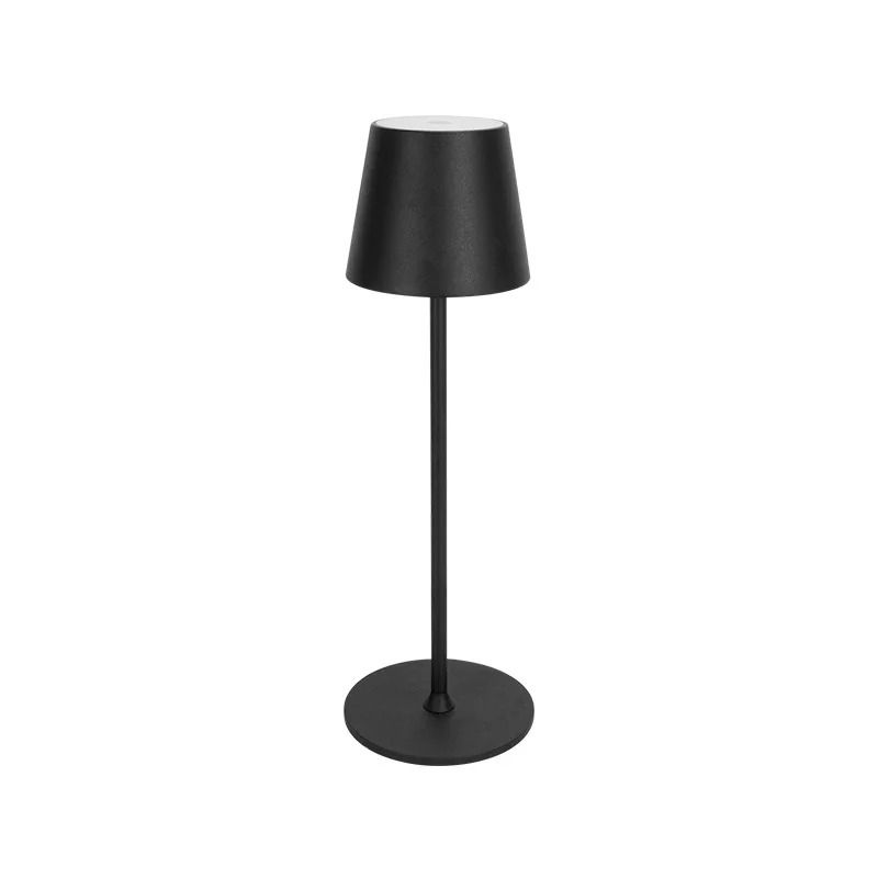 Retro LED Desk Lamp  Touch Control ThreeColor Dimmable USB Rechargeable 8
