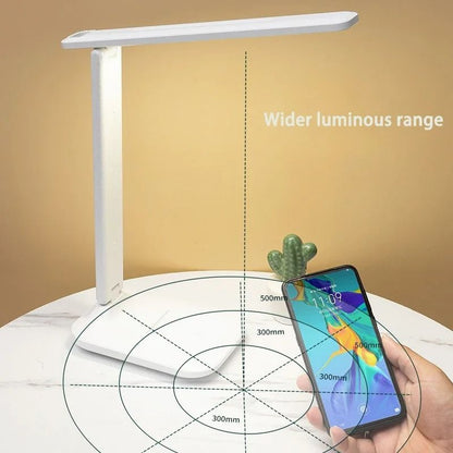 LED Foldable Desk Lamp With Stepless Dimming And Touch Controls 4