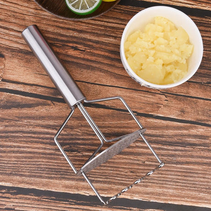 Stainless Steel Dual Action Potato Masher 1