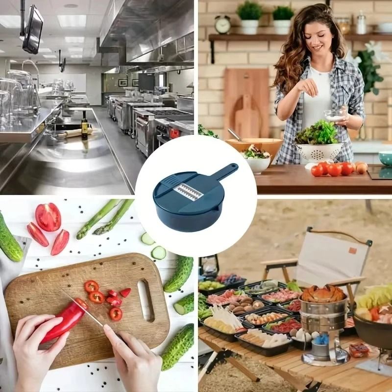 9 In 1 Vegetable Cutter Multi Functional Manual Slicer And Grater For Kitchen 3