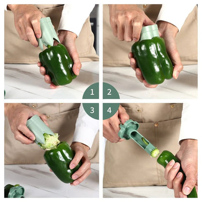 2 In 1 Fruit And Pepper Corer Seed Removal Tool For Kitchen 1