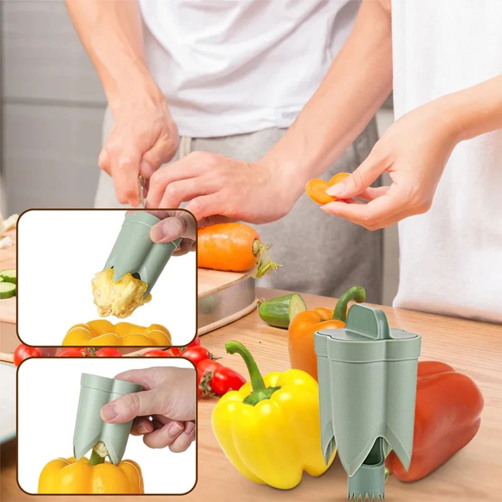 2 In 1 Fruit And Pepper Corer Seed Removal Tool For Kitchen 2