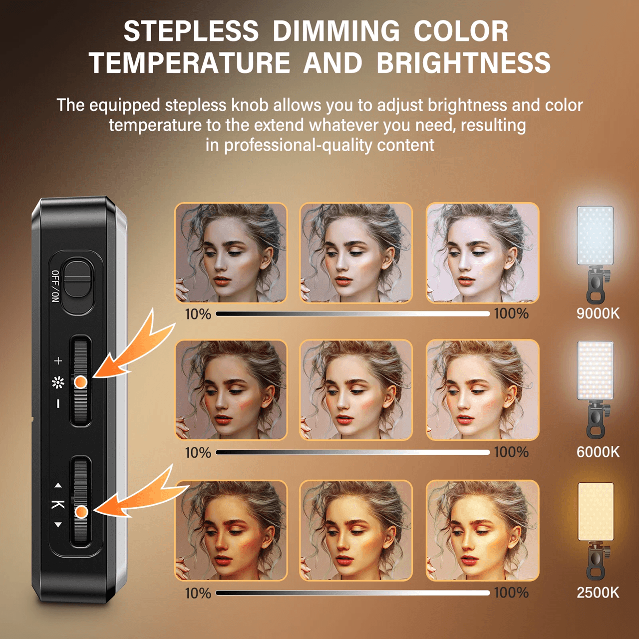 StudioGlow Portable Led Video Light