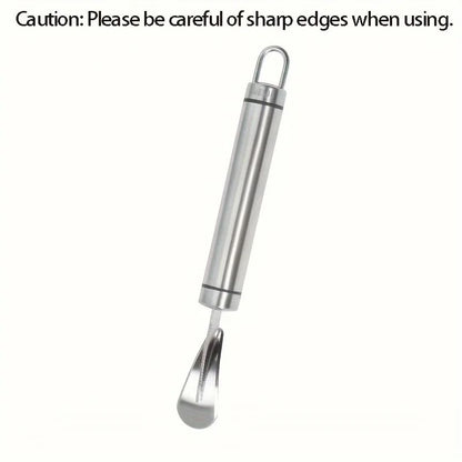 Stainless Steel Citrus Peeler With Handle For Easy Orange And Lemon Peeling 3