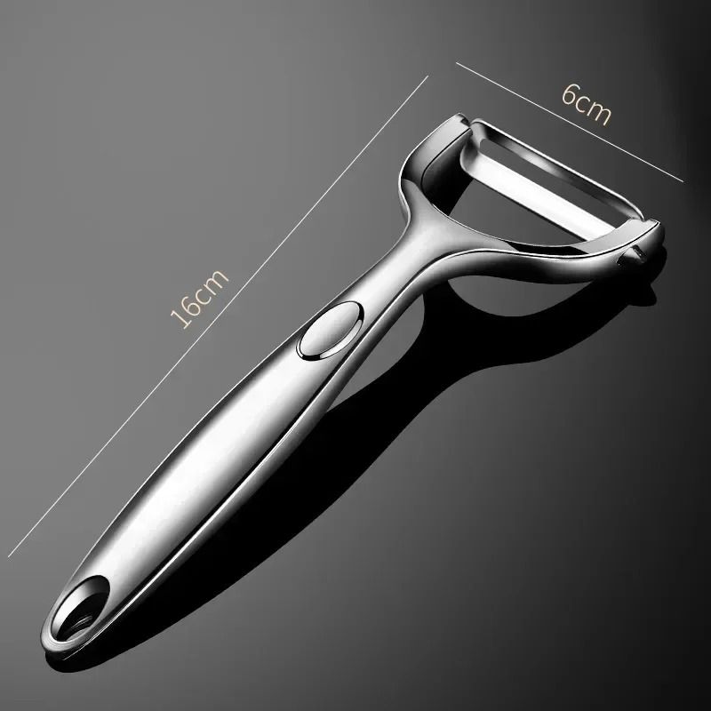 Vegetable Peeler Stainless Steel Kitchen Tool With Non Slip Handle 3