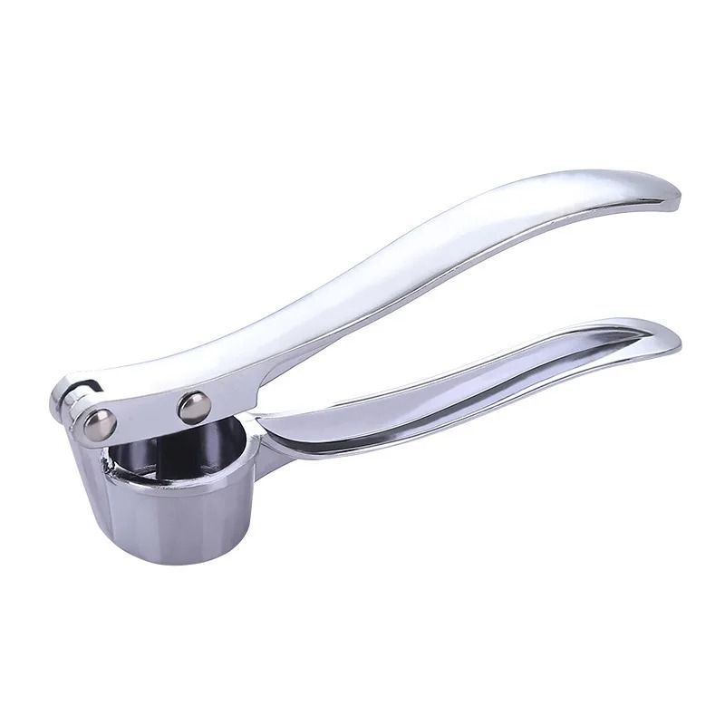 Stainless Steel Garlic Press Crusher Mincer Handheld Garlic Smasher 4