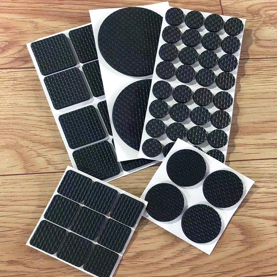 ThickGrip Premium NonSlip Furniture Pads  Chair Leg Floor Protectors  Table Foot Cushion Pads For H